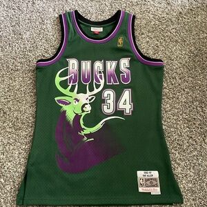 Vintage Mitchell & Ness Ray Allen 1996 Bucks Jersey, Medium, NWOT